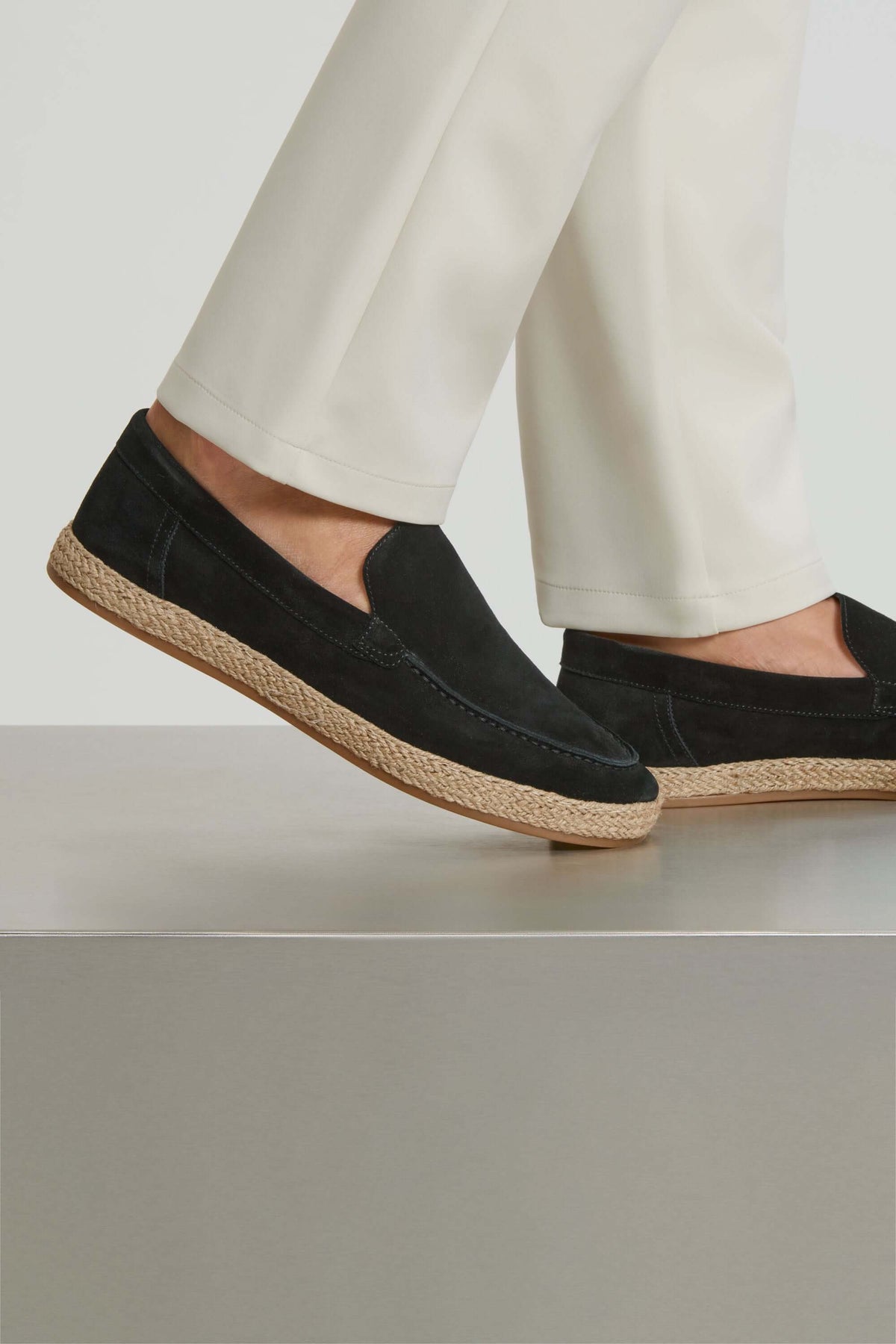 THE ESPADRILLE MOCASIN