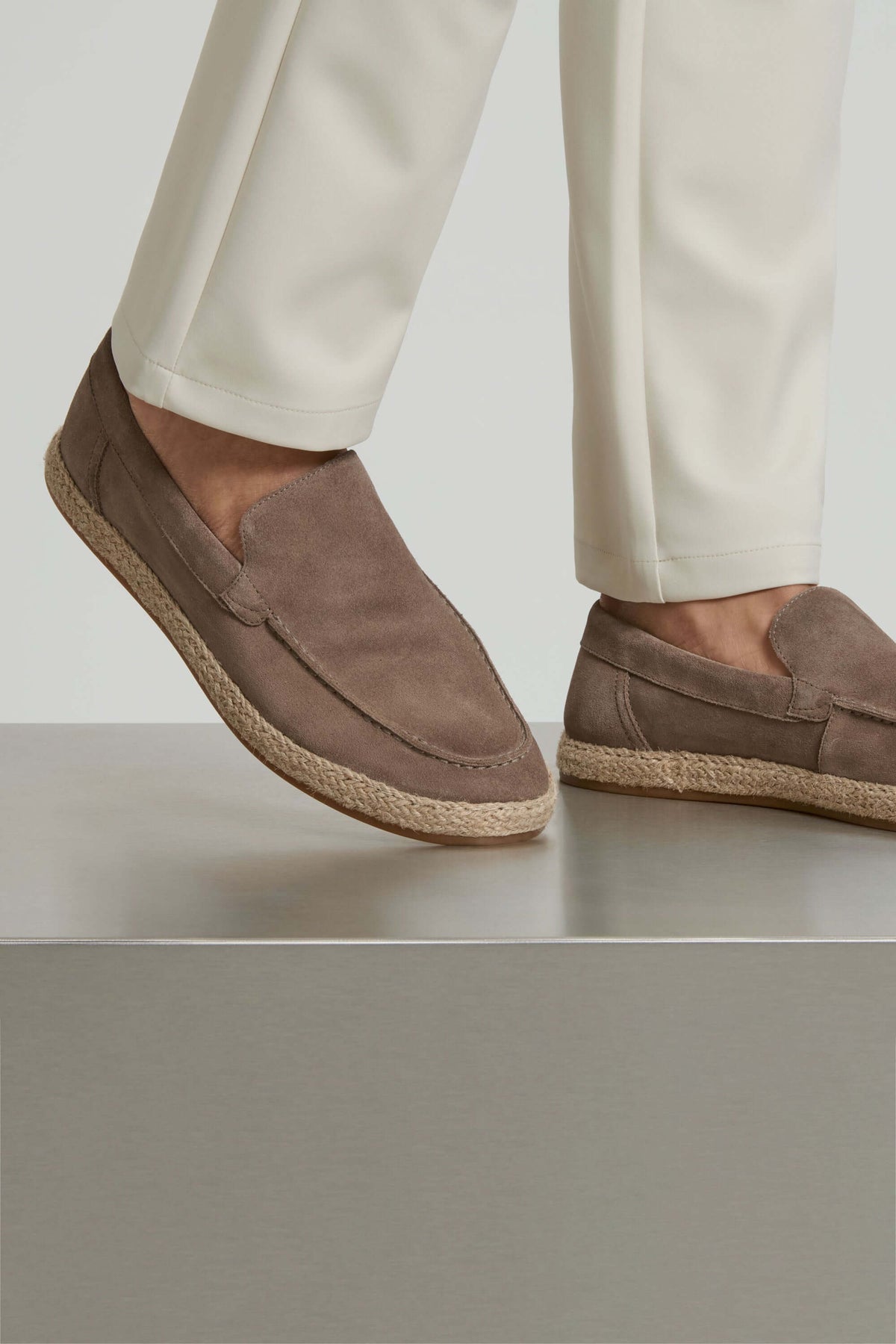THE ESPADRILLE MOCASIN