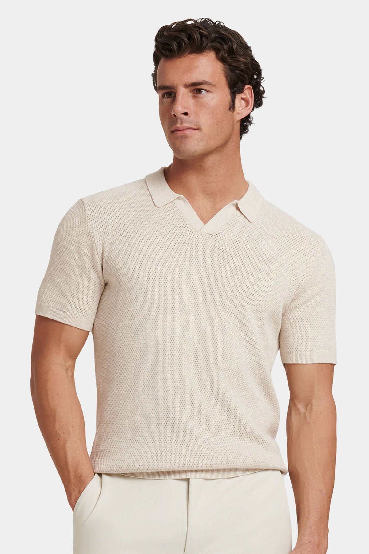 THE CAPRI POLO DE MANGA CORTA