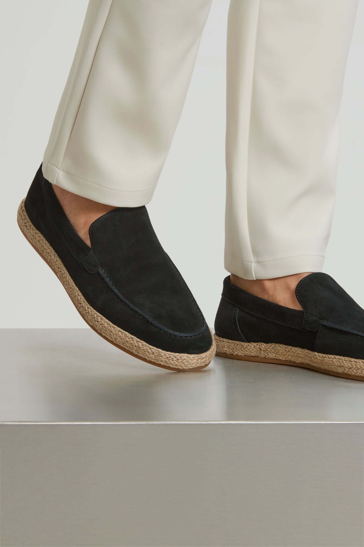 THE ESPADRILLE MOCASIN