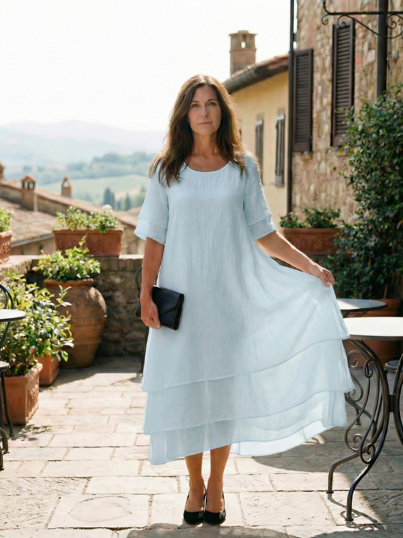 Belen | Vestido Suave por Capas