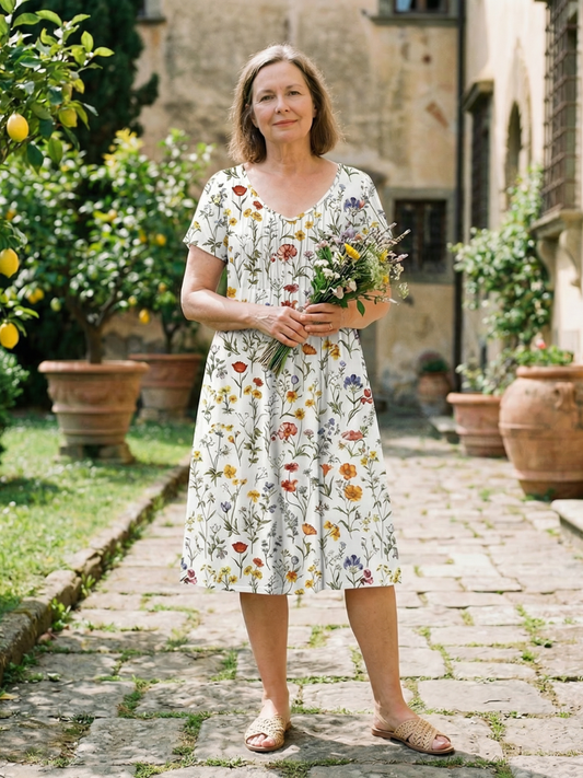 Florence | Vestido Campo de Flores Silvestres