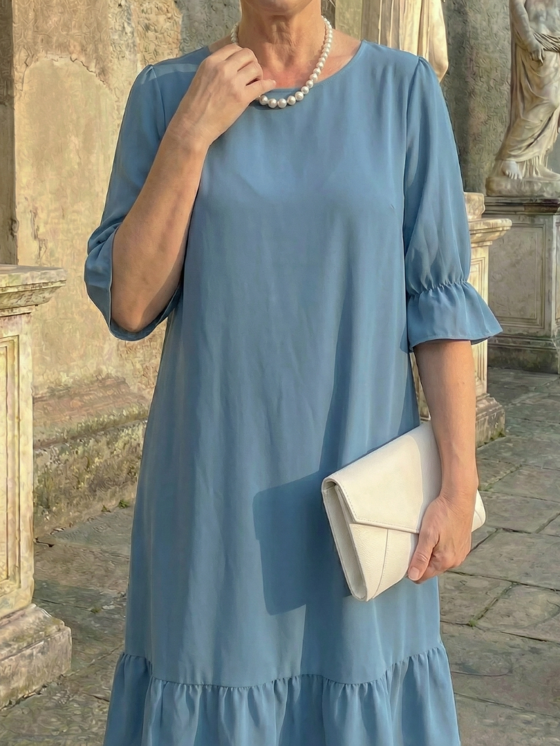 Daven | Vestido de Día con Volantes
