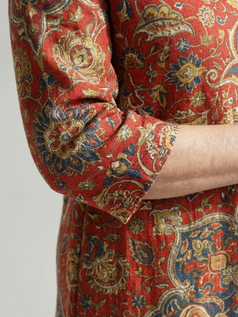 Carter | Vestido Midi Patchwork Cómodo
