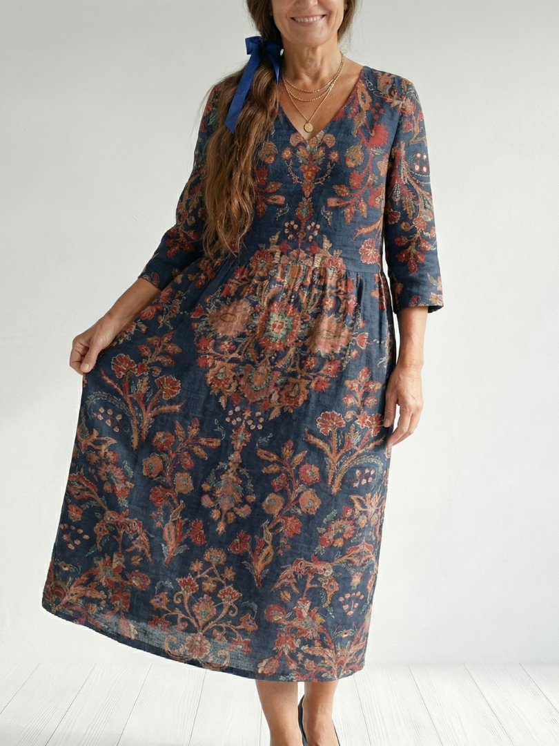 Ivy | Vestido Midi de Forma Suave