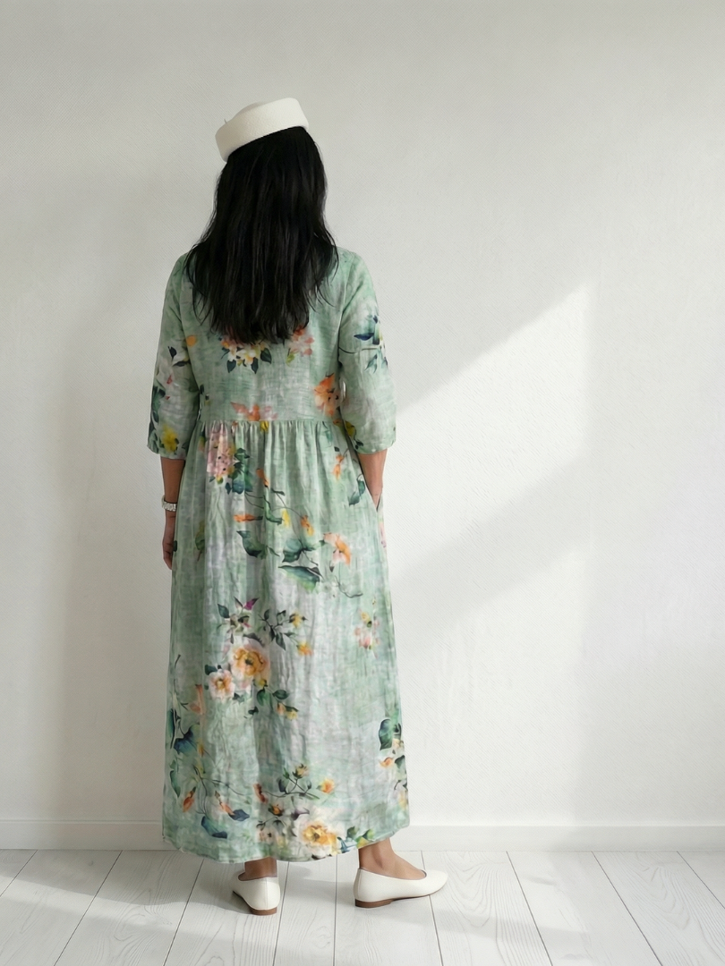 Reid | Vestido Midi de Caída Suave