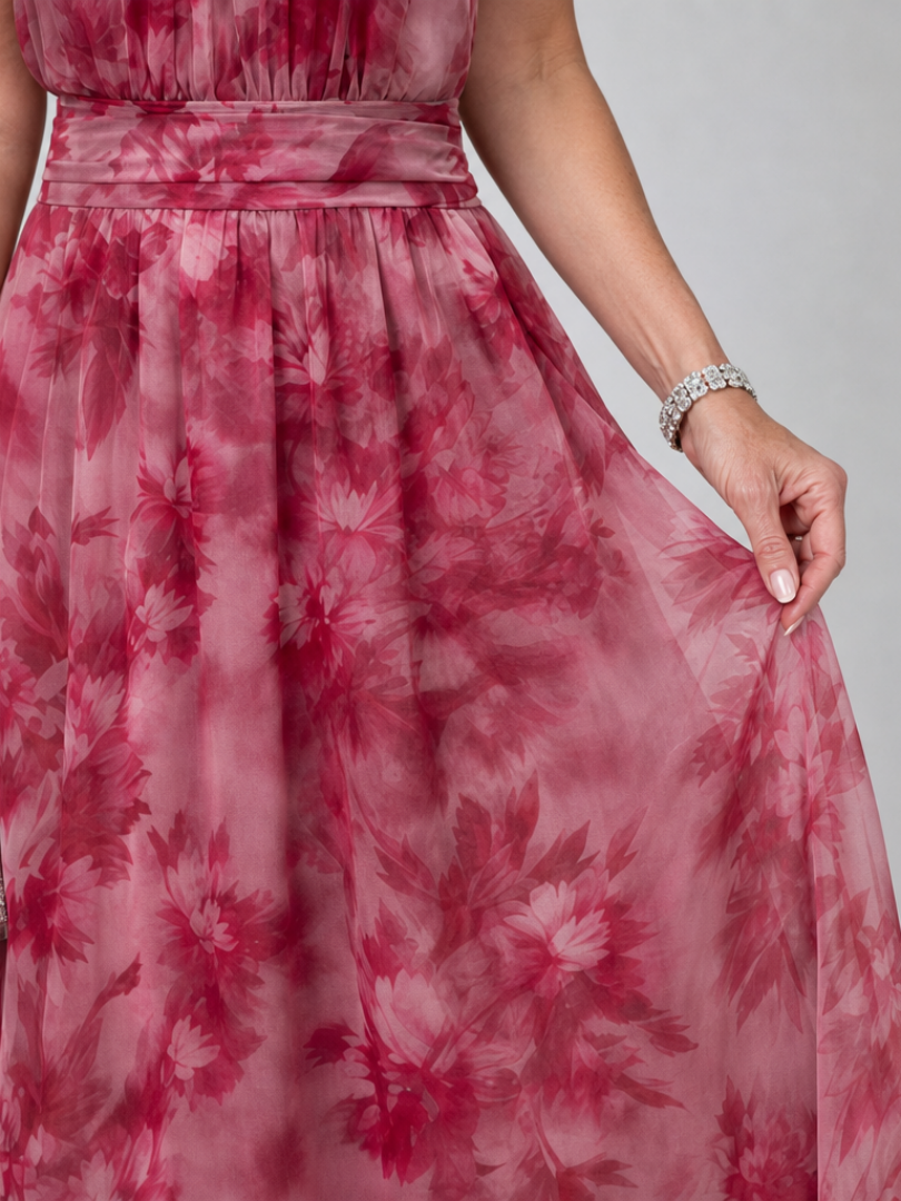 Avien™ Vestido Midi Suave con Cuello Halter