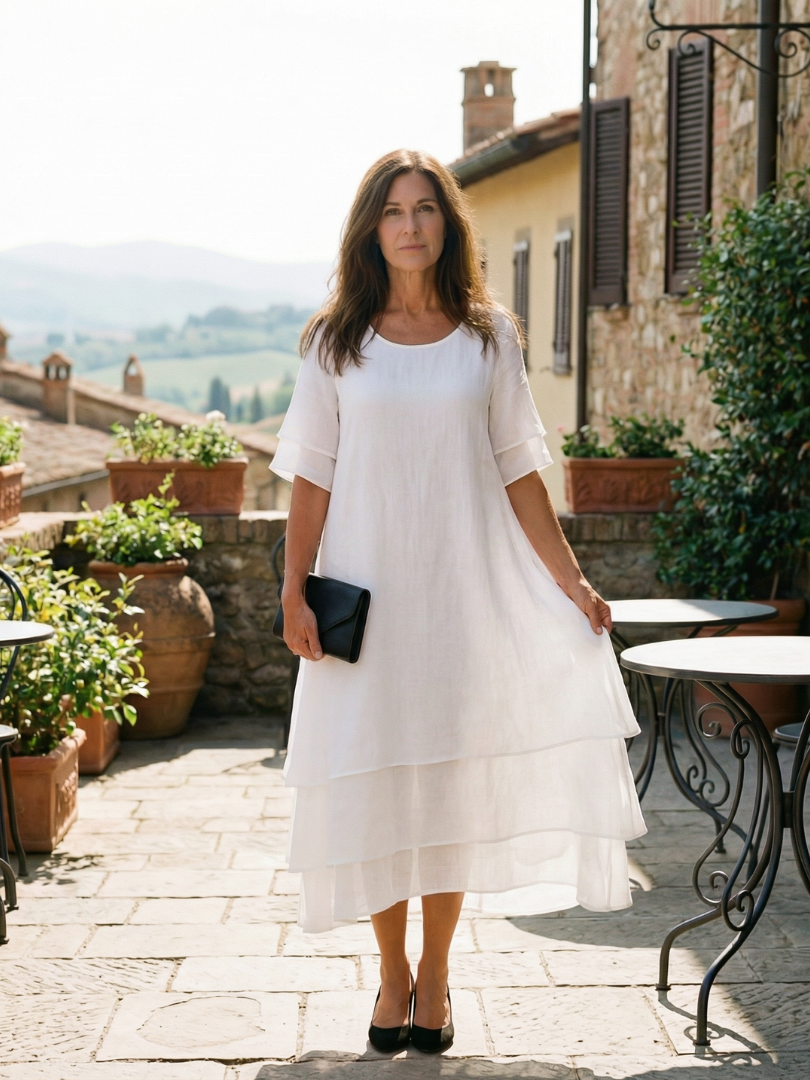 Belen | Vestido Suave por Capas