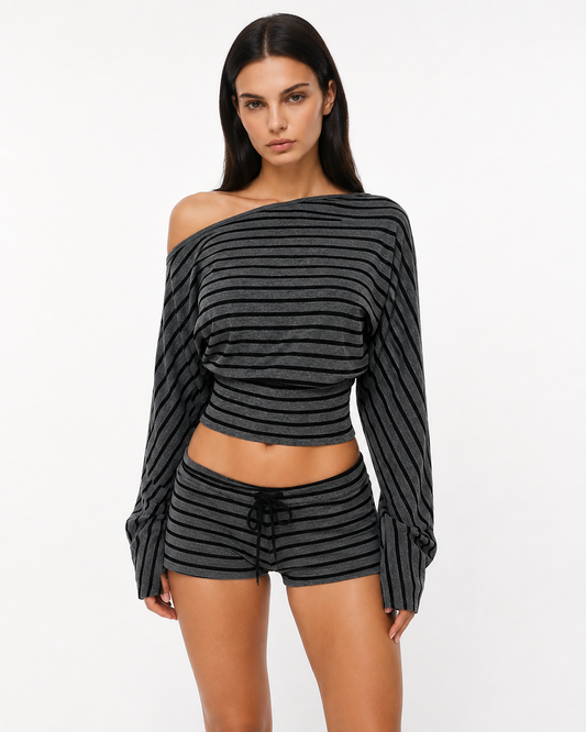 Conjunto de Descanso Rayas Sunday