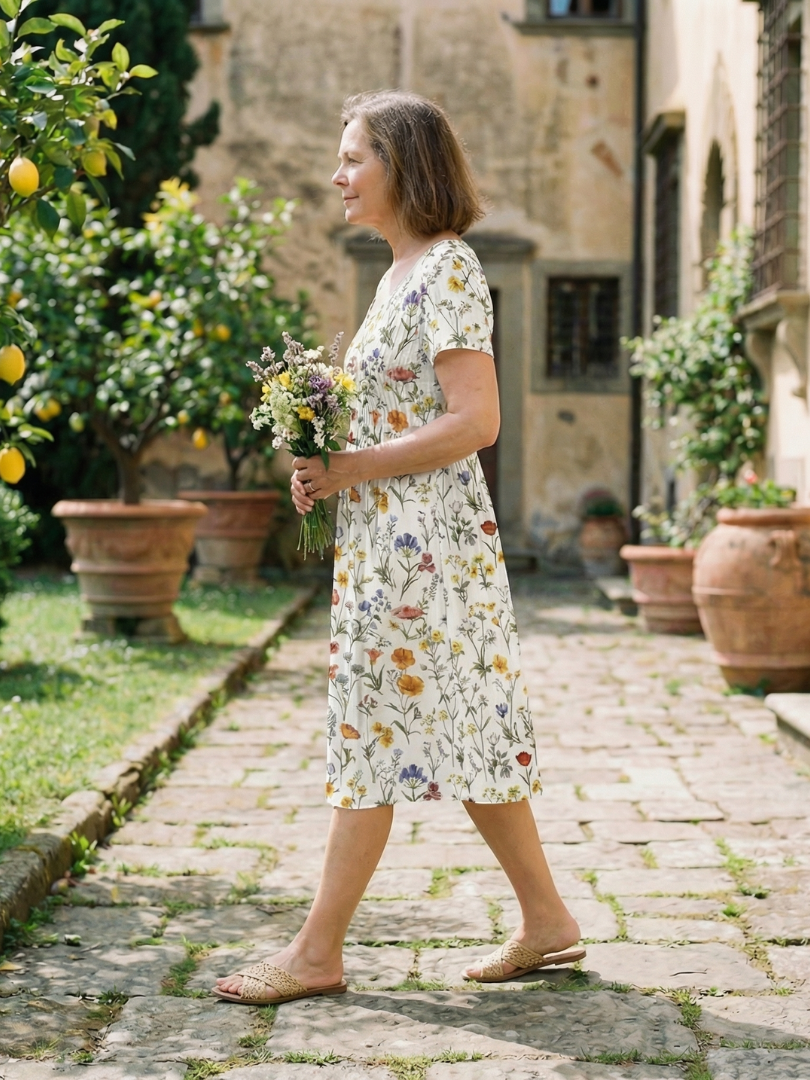 Florence | Vestido Campo de Flores Silvestres