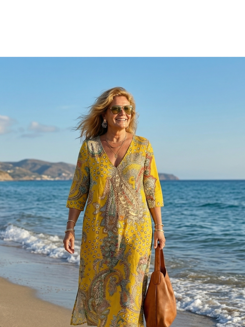 Rowan | Vestido Midi de Cachemira Suave