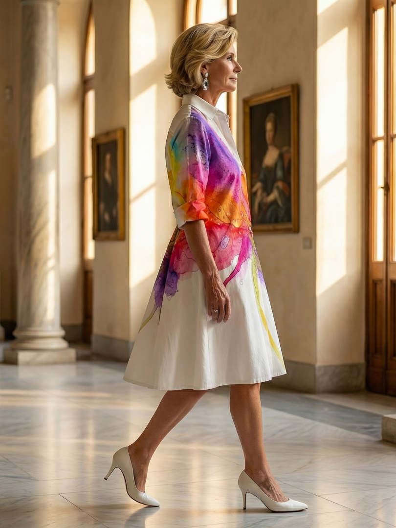 Ulyssa | Vestido Jardín Pintado