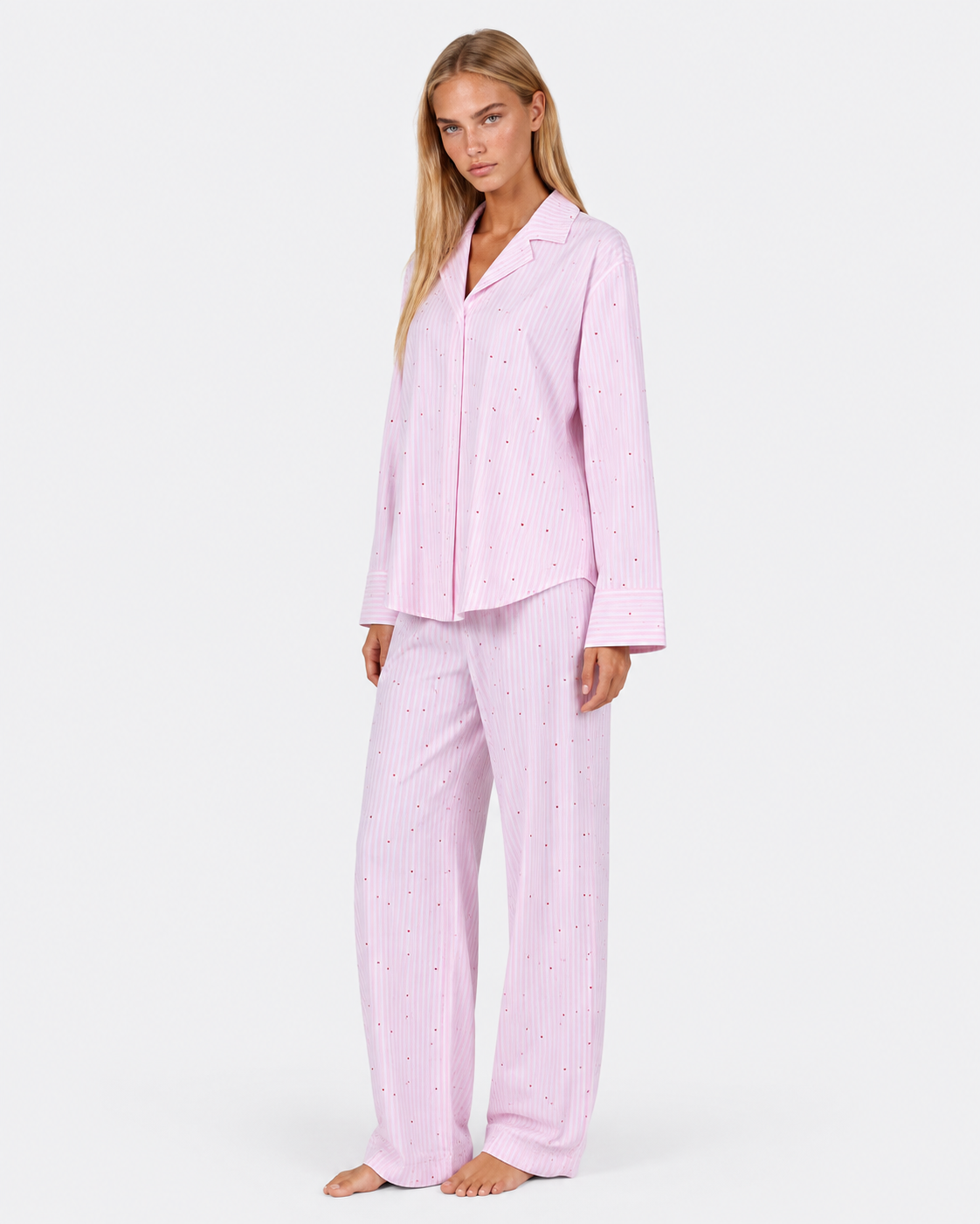 Conjunto de Pijama Rayas Sweetheart