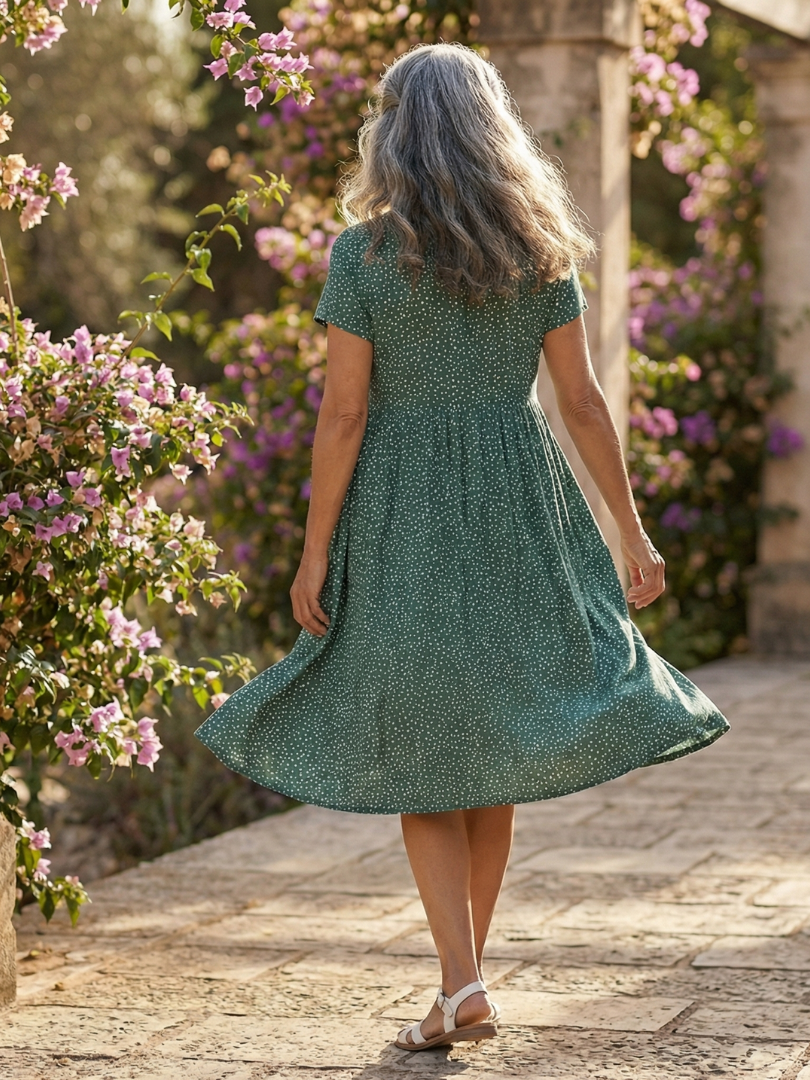 Eirik | Vestido Deriva de Pradera