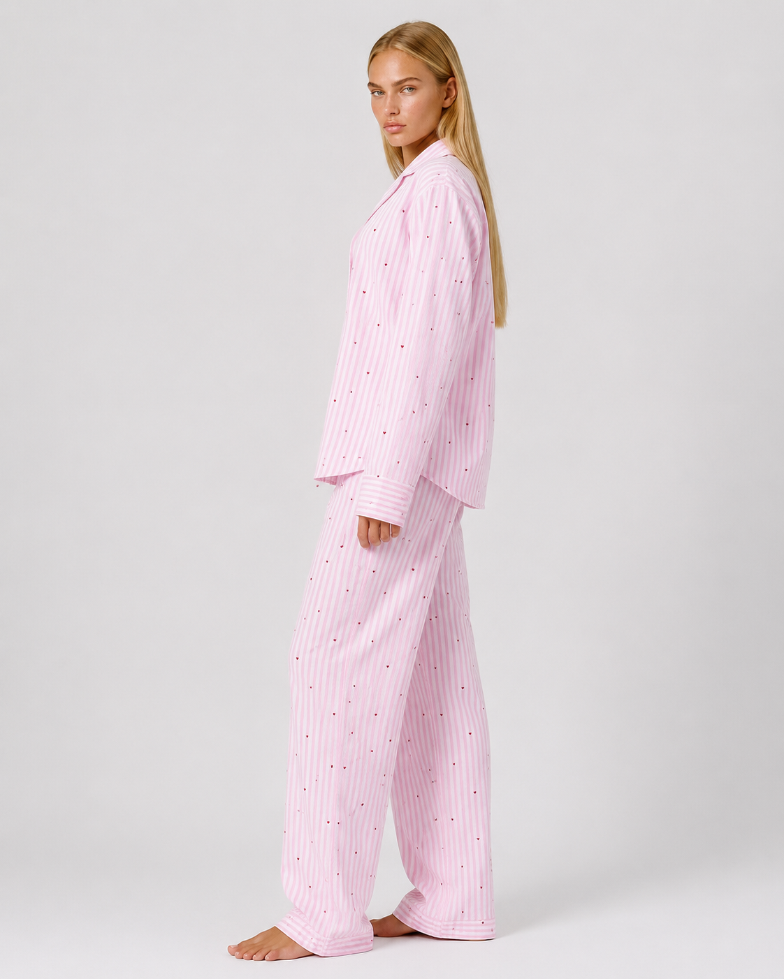 Conjunto de Pijama Rayas Sweetheart