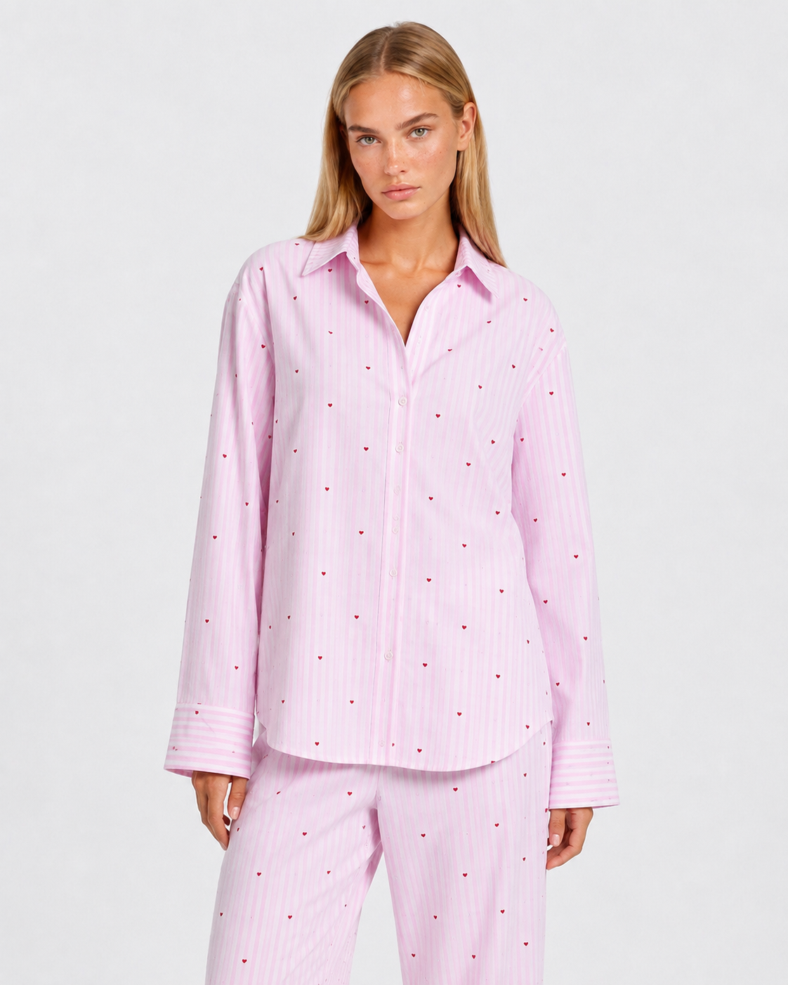 Conjunto de Pijama Rayas Sweetheart