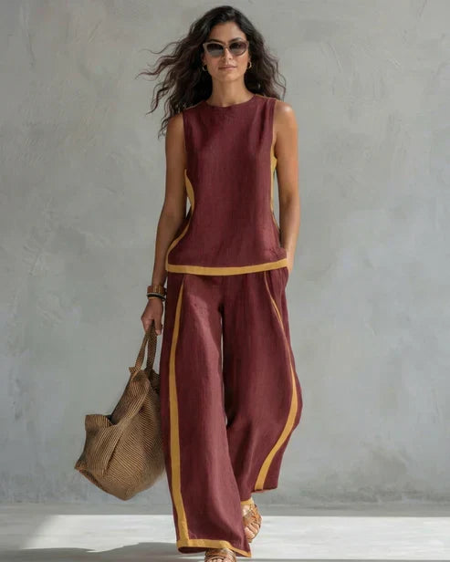 Leila™ | Conjunto Fluido de Dos Piezas