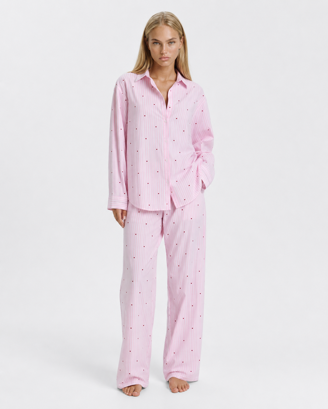 Conjunto de Pijama Rayas Sweetheart