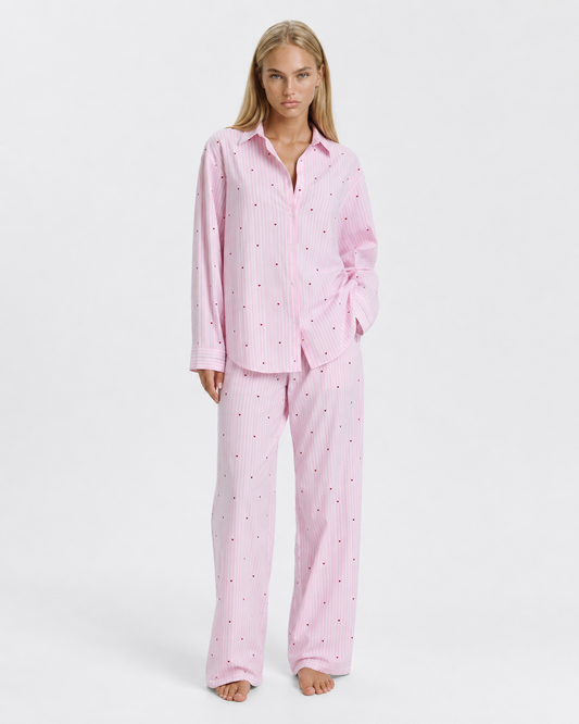 Conjunto de Pijama Rayas Sweetheart