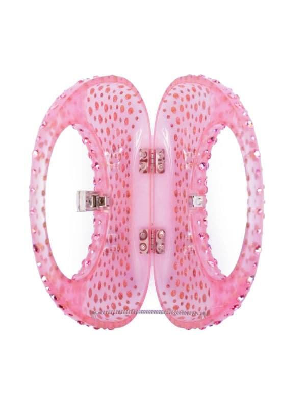 Bolso de Mano de Acrílico con Diamantes
