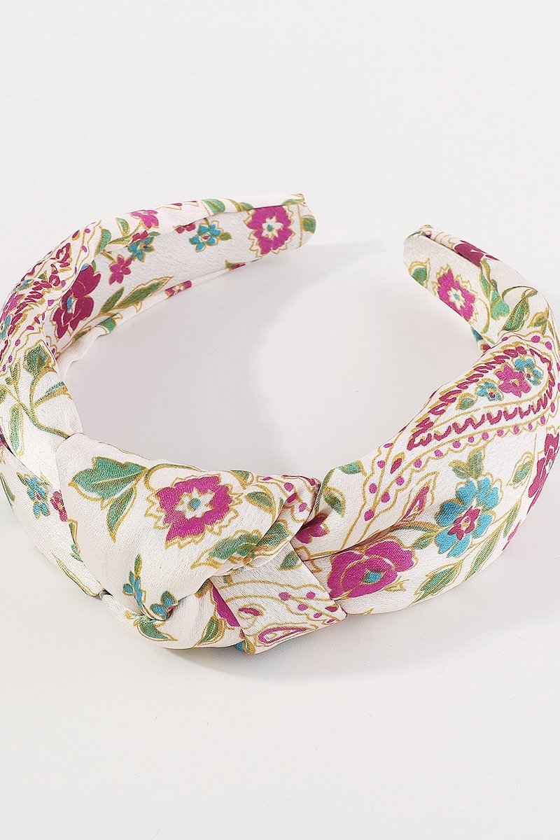 Diadema de Nudo Jacquard