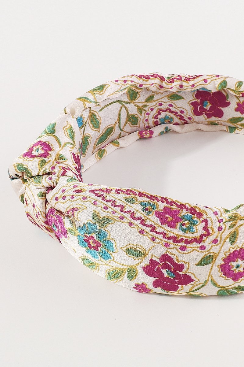 Diadema de Nudo Jacquard