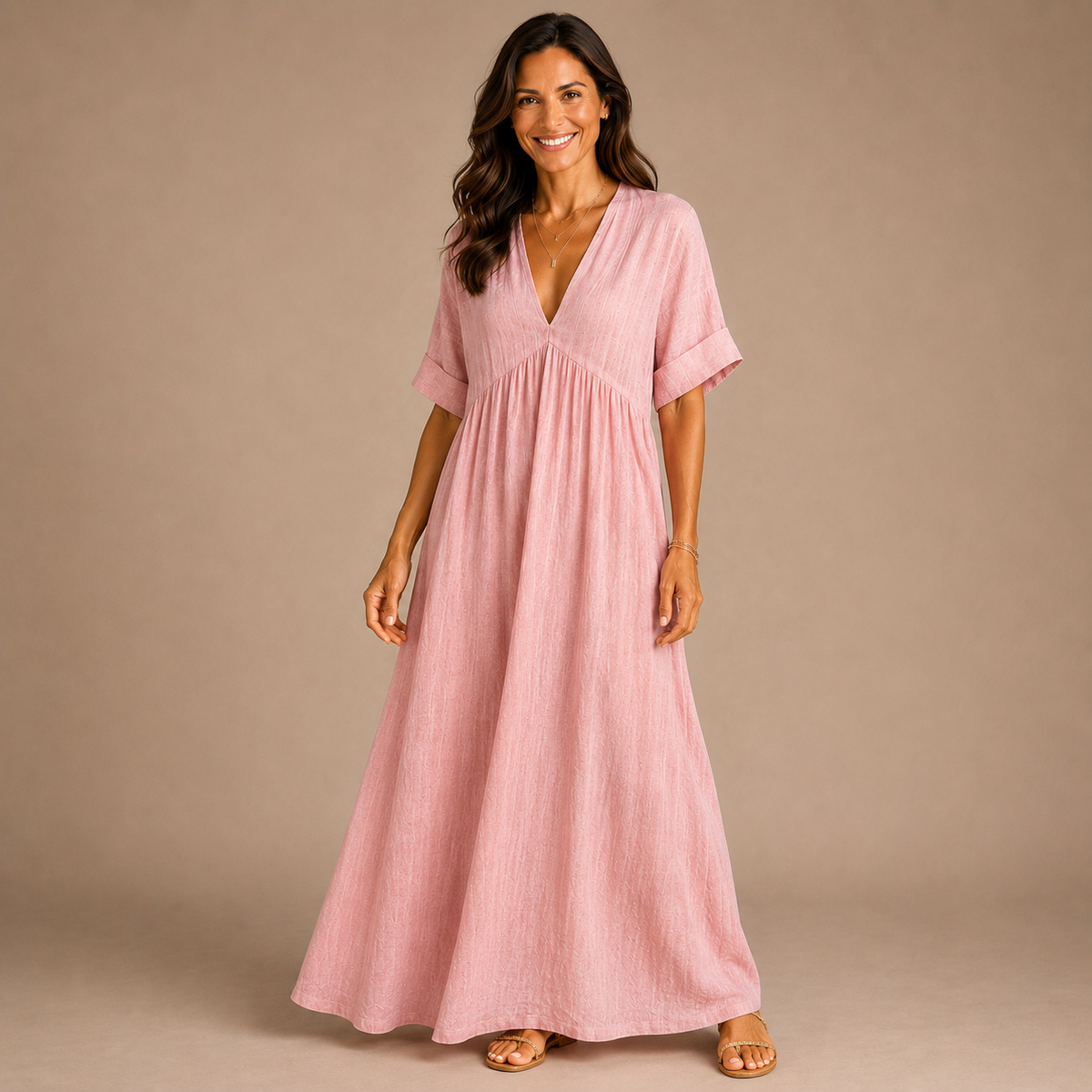 VIVIANA | Vestido Largo sin Esfuerzo