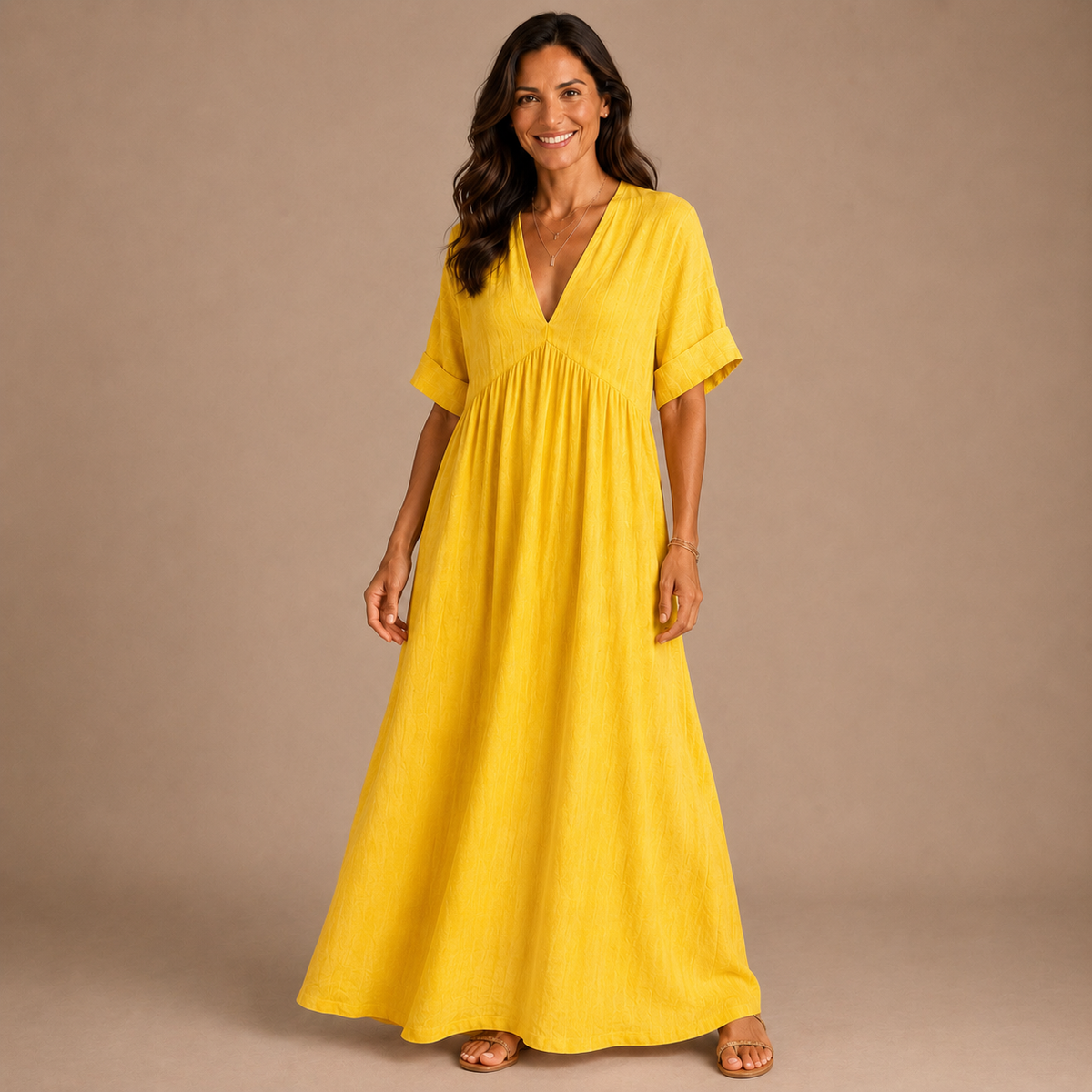 VIVIANA | Vestido Largo sin Esfuerzo