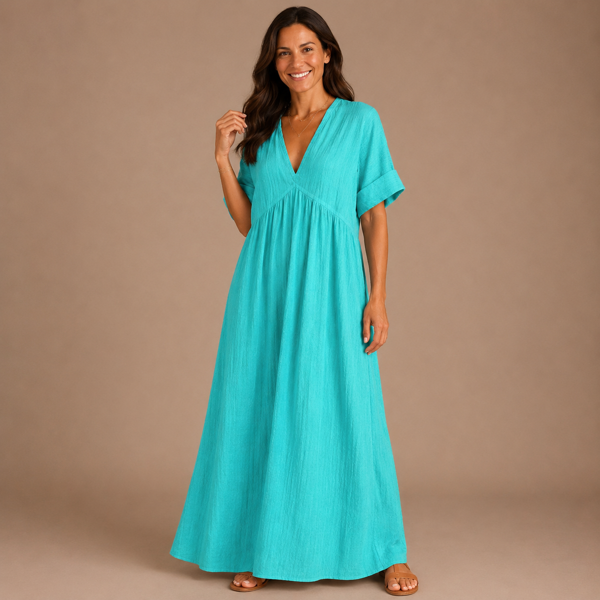 VIVIANA | Vestido Largo sin Esfuerzo