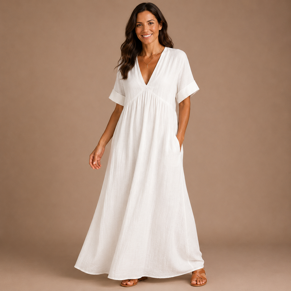 VIVIANA | Vestido Largo sin Esfuerzo